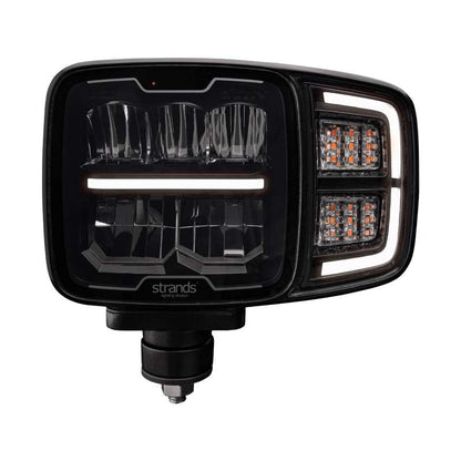 Ploglampa Strands Lighting Division Siberia HI-LO Vänster – varm lins, universal extraljus – produktvy från sidan