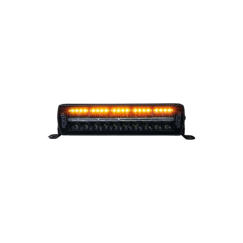 LED-ramp Strands Siberia NG DR 12" 2 924 lm – varningsljus/helljus – produktbild framifrån | Strands Lighting Division