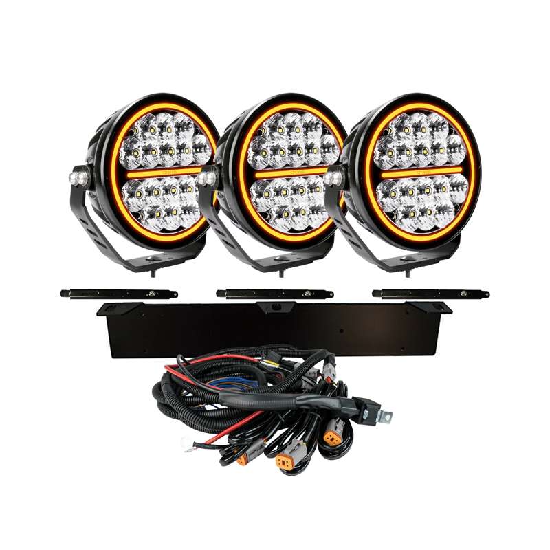 Siberia Night Ranger 7″ LED Extraljuskit 3 - pack – Strands Lighting - Carlevel - 