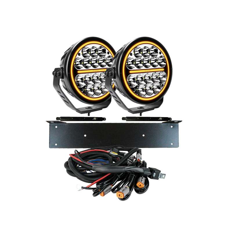 Siberia NRS 7″ LED Extraljus – 2 - pack kit – Strands Lighting - Carlevel - 