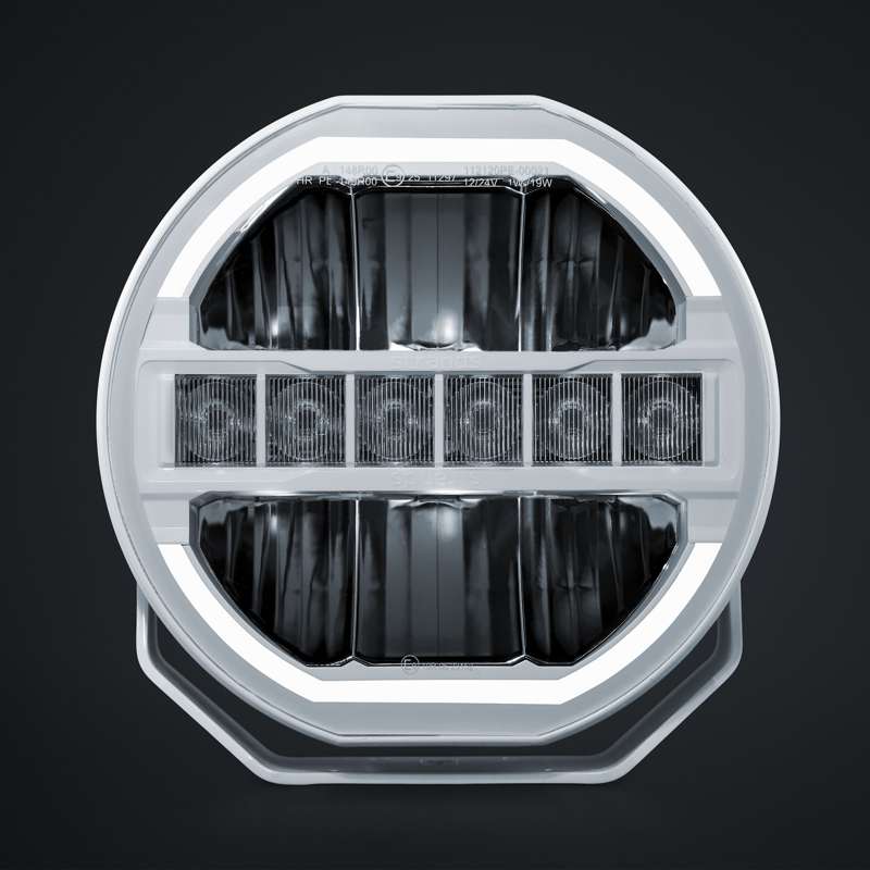 Siberia Skylord LED-ramp 9" – 8860 lm – Xperience Mode vit – produktbild framifrån | Carlevel