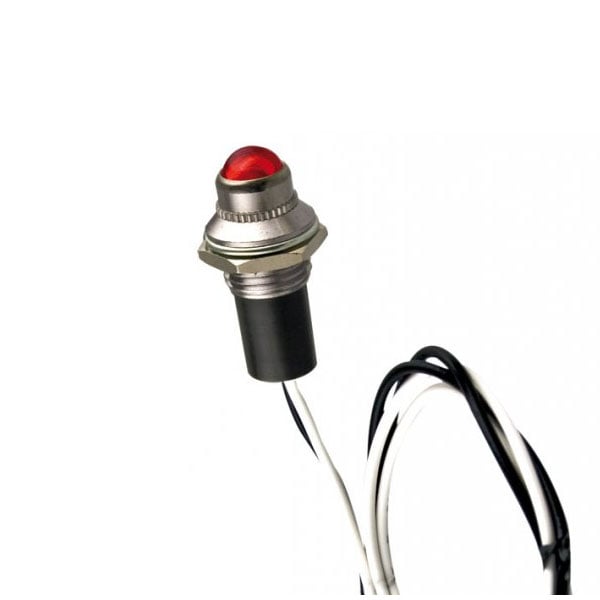 Signallampa Röd 15x30mm – 24V - Carlevel AB - Fordon och delar > Fordonsdelar > Belysning