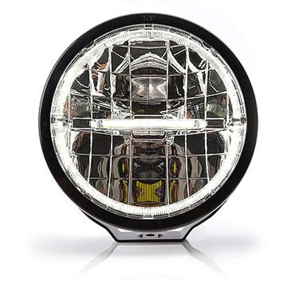 Extraljus Strands Lighting Division Skene 9" ringformat vitt positionsljus – produktbild framifrån