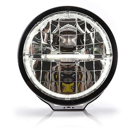 Extraljus Strands Lighting Division Skene 9" ringformat vitt positionsljus – produktbild framifrån