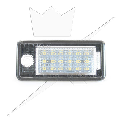 Skyltbelysning LED till Audi A3 – A4 – A6 - Carlevel AB - Fordon och delar > Fordonsdelar > Belysning