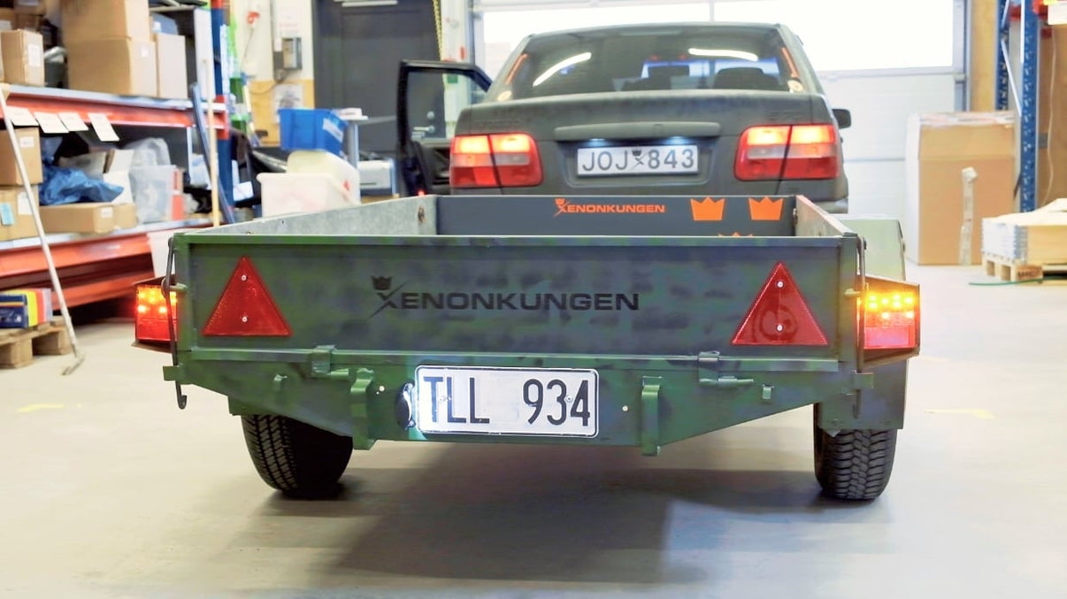 Släpvagnspaket 190 – 250cm (Lastlängd) – Plug – n – Play - Carlevel AB - Fordon och delar > Fordonstillbehör