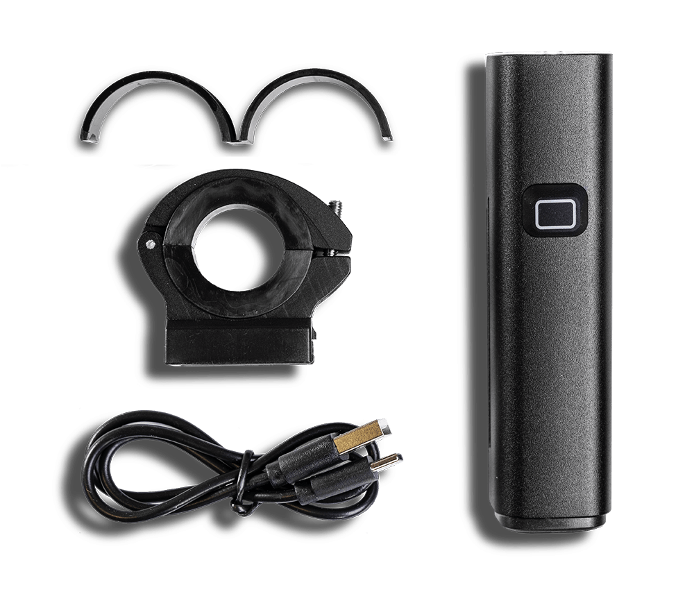 Smarter Bullit Cykellampa F530 VIT – 1000lm - Carlevel AB - Fordon och delar > Fordonsdelar > Belysning