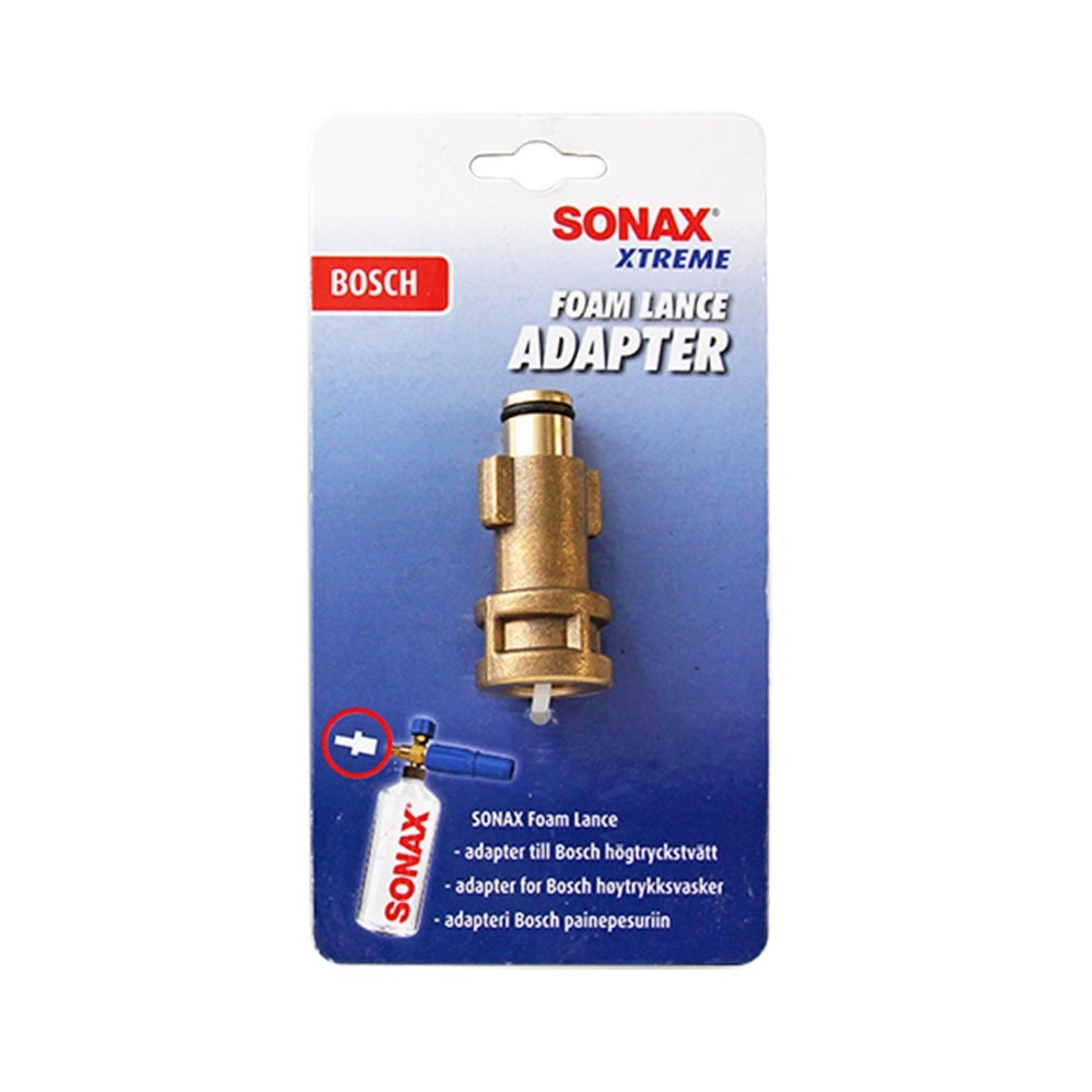 SONAX Adapter till Bosch – För skummunstycke foam lance bilvård - Carlevel AB - Fordon och delar > Fordonsunderhåll > Bilvård