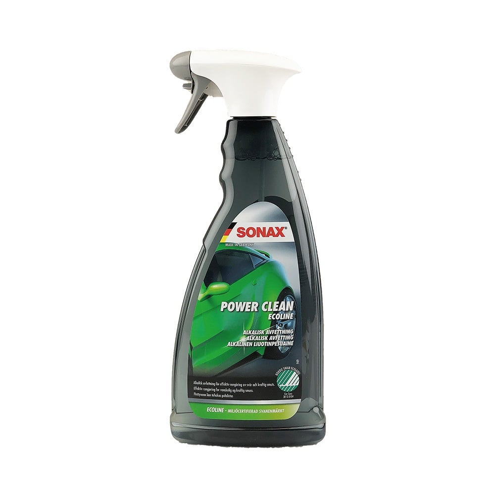SONAX Avfettning Power Clean Ecoline 1 L – Svanenmärkt alkalisk - Carlevel AB - Fordon och delar > Fordonsunderhåll > Bilvård