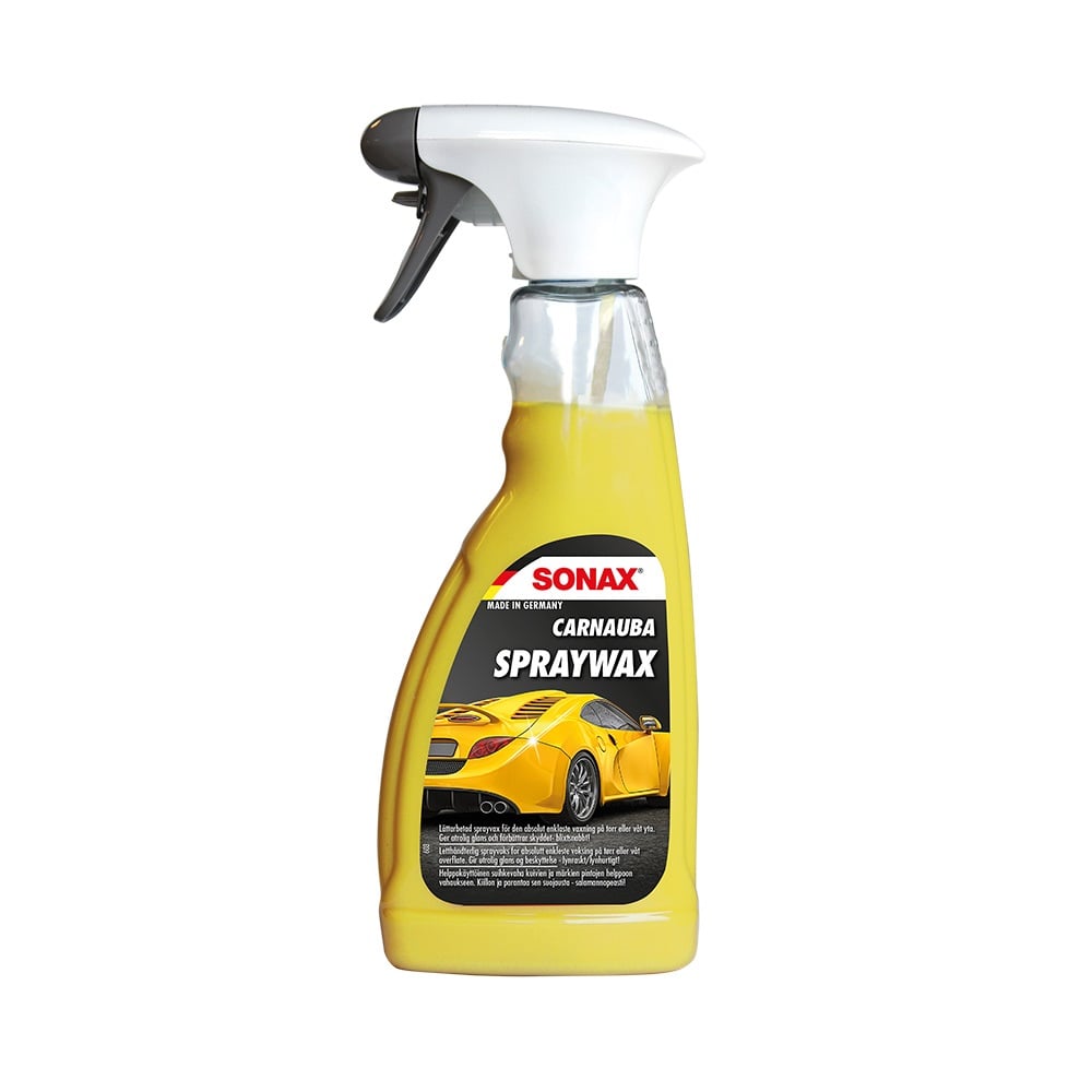 SONAX Bilvax Carnauba Spraywax 500 ml – Sprayvax med carnaubavax - Carlevel AB - Fordon och delar > Fordonsunderhåll > Bilvård