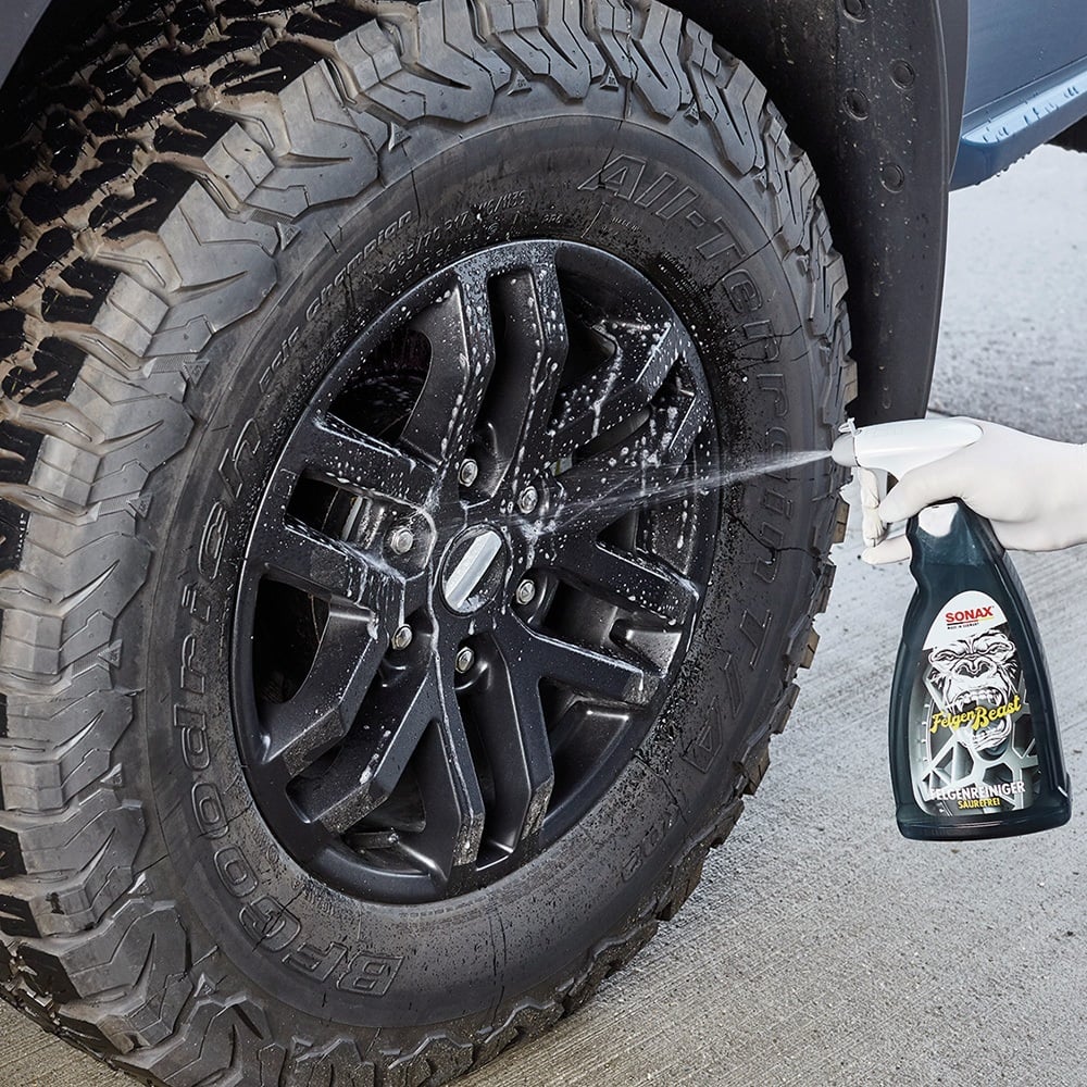 SONAX Fälgrengöring Beast 1 L – rengöring för alla fälgar - Carlevel AB - Fordon och delar > Fordonsunderhåll > Bilvård