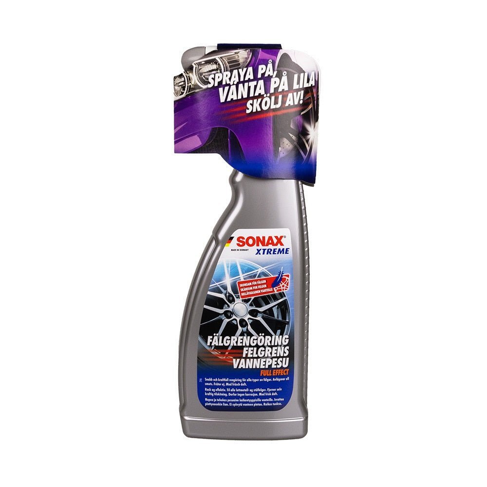 SONAX Fälgrengöring Xtreme 750 ml – Syrafri rengöring för alla fälgar - Carlevel AB - Fordon och delar > Fordonsunderhåll > Bilvård
