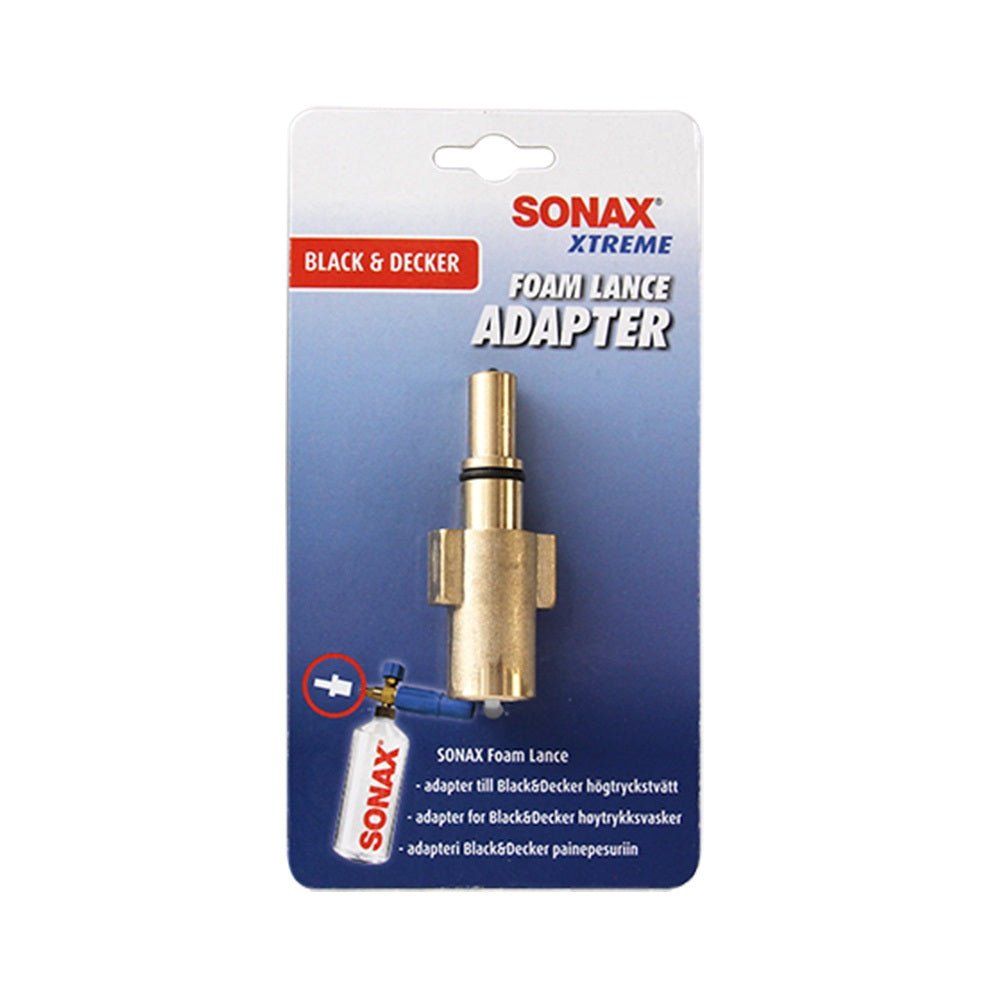 Sonax Foam Lance Adapter Black & Decker – adapter för skummunstycke - Carlevel - Bilvård > Foam Lance