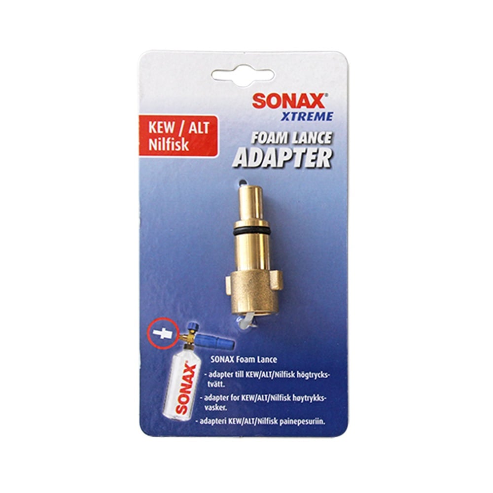 Sonax Foam Lance Adapter KEW/ALT/Nilfisk – adapter för skummunstycke - Carlevel - Bilvård > Foam Lance