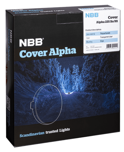 Stenskottsskydd NBB 225 Alpha - Carlevel AB - Fordon och delar > Fordonsdelar > Belysning > Extraljus