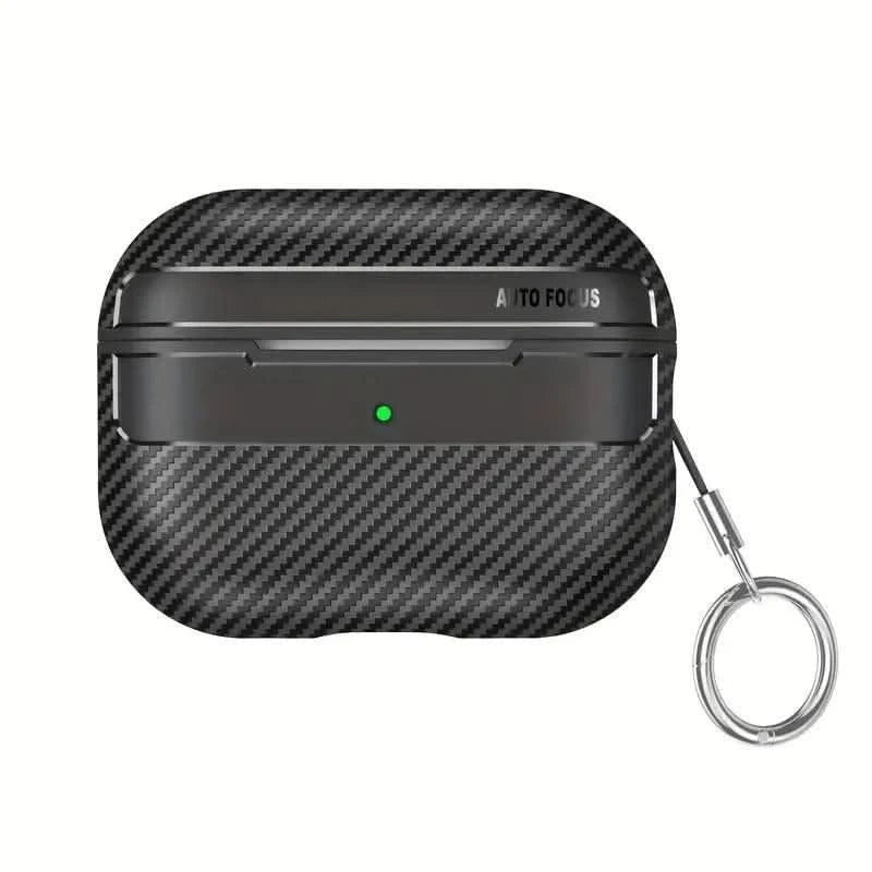 Stötsäkert AirPods fodral kolfiberdesign – Skydd & Laddning - Carlevel AB - Fordon och delar > Fordonstillbehör