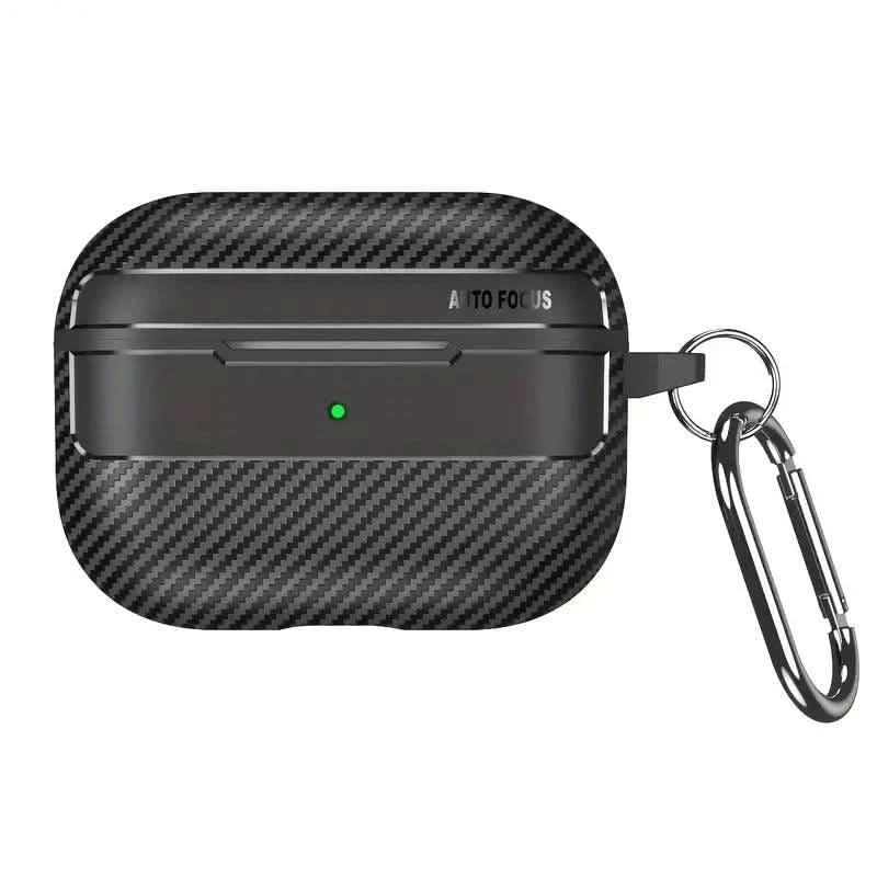 Stötsäkert AirPods fodral kolfiberdesign – Skydd & Laddning - Carlevel AB - Fordon och delar > Fordonstillbehör