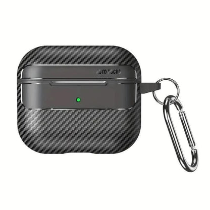 Stötsäkert AirPods fodral kolfiberdesign – Skydd & Laddning - Carlevel AB - Fordon och delar > Fordonstillbehör