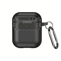 Stötsäkert AirPods fodral kolfiberdesign – Skydd & Laddning - Carlevel AB - Fordon och delar > Fordonstillbehör