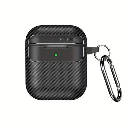 Stötsäkert AirPods fodral kolfiberdesign – Skydd & Laddning - Carlevel AB - Fordon och delar > Fordonstillbehör