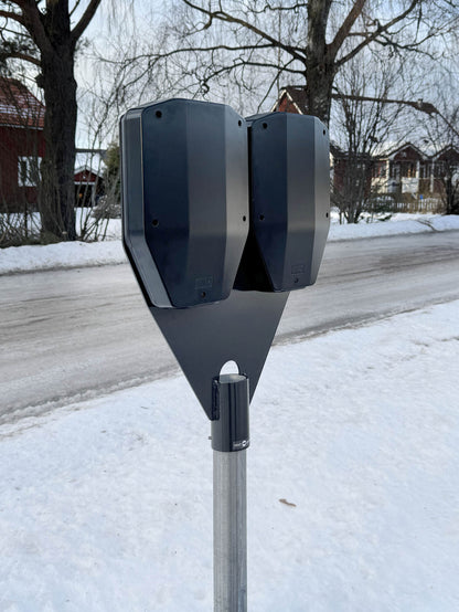 Stolpfäste Next Green Poleplate 470 E – 60 mm stolpe - Carlevel AB - Fordon och delar > Fordonstillbehör