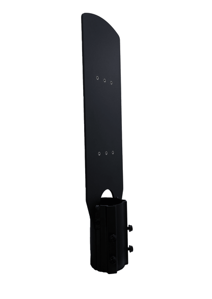 Stolpfäste till Tesla laddbox – 60 mm stolpe – S-Line – närbild detaljer | S-Line