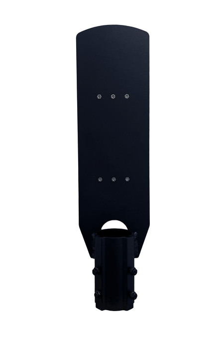 Stolpfäste till Tesla laddbox – 60 mm stolpe – S-Line – produktbild framifrån | S-Line