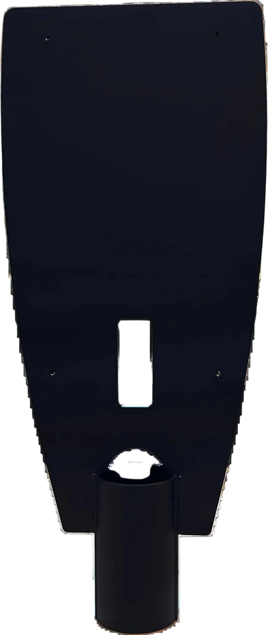 Stolpfäste till Zaptec Pro laddbox – 60 mm stolpe – Singel/Dubbel S-Line – produktbild framifrån | S-Line