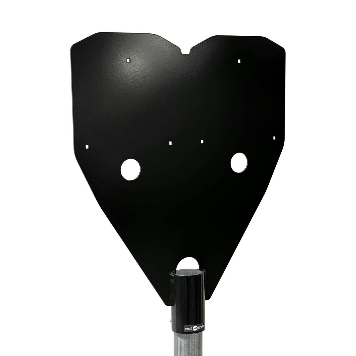 Stolpfäste Next Green Poleplate 470 E – 60 mm stolpe – upp till 4 laddboxar – produktbild framifrån | Next Green