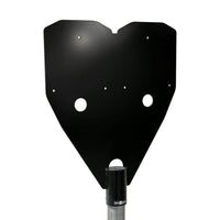 Stolpfäste Next Green Poleplate 470 E – 60 mm stolpe – upp till 4 laddboxar – produktbild framifrån | Next Green