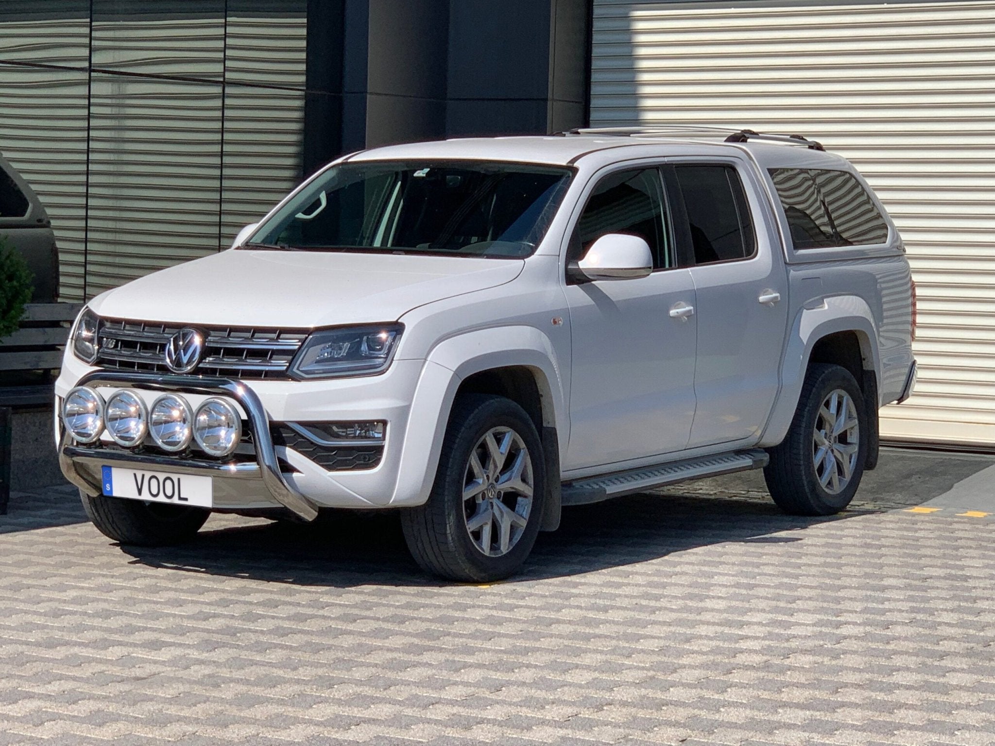 STOR QUADRO 76MM frontbåge – VW Amarok 2017 - Carlevel AB - Fordon och delar > Fordonstillbehör