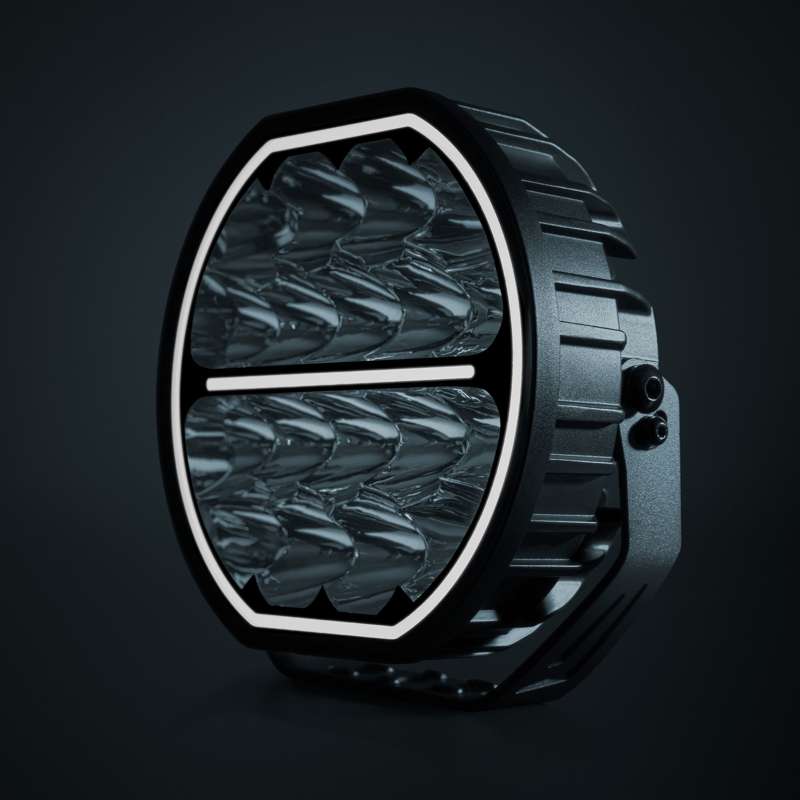 Extraljus Strands Lighting Division Big Energy EB 9" LED – 10700 lm Extended Beam – produktbild framifrån