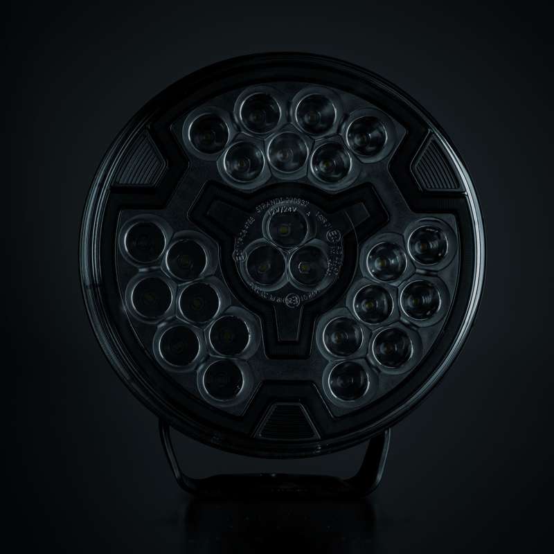 Extraljus Strands Freedom Maximum 7" LED 10000 lm E-godkänd – produktvy från sidan | Strands Lighting Division