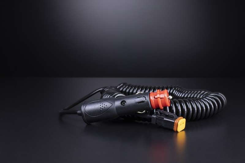 Strands kabel DT-kontakt Cigplug 5m ON/OFF – Belysningskabelsats - Carlevel AB - Fordon och delar > Fordonsdelar > Belysning