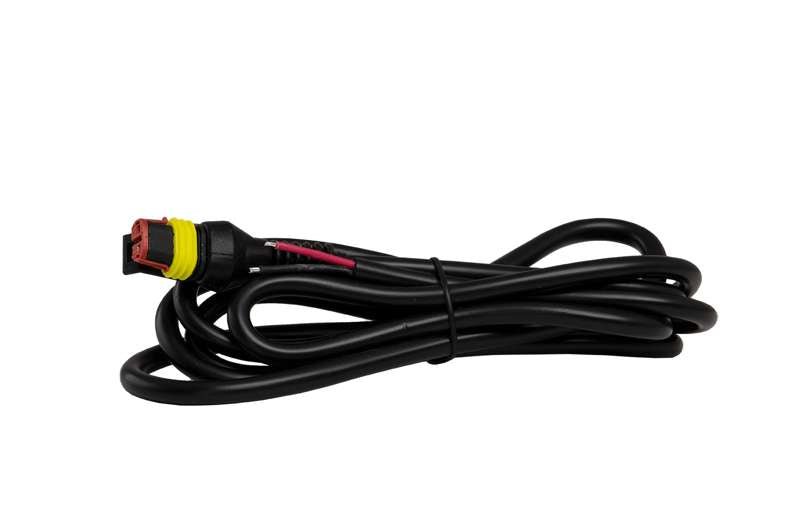 Strands kabel Super Seal hona 2m 2x1mm² – belysningskabelsats – närbild detaljer | Strands Lighting Division