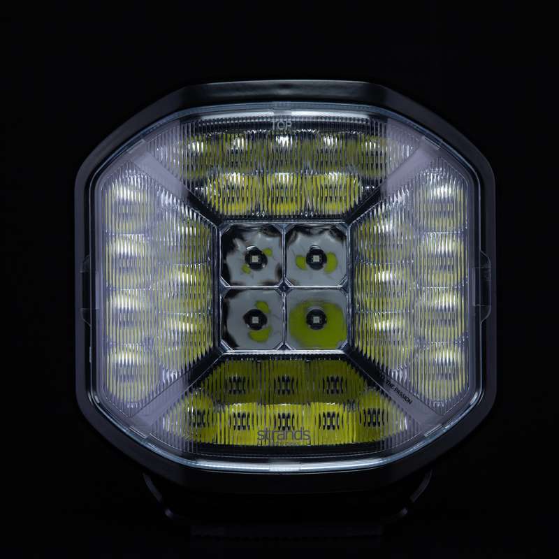 Extraljus Strands Lighting Division Siberia X 9" LED – 13350 lm Xperience Mode – alternativ vy | Strands Lighting Division