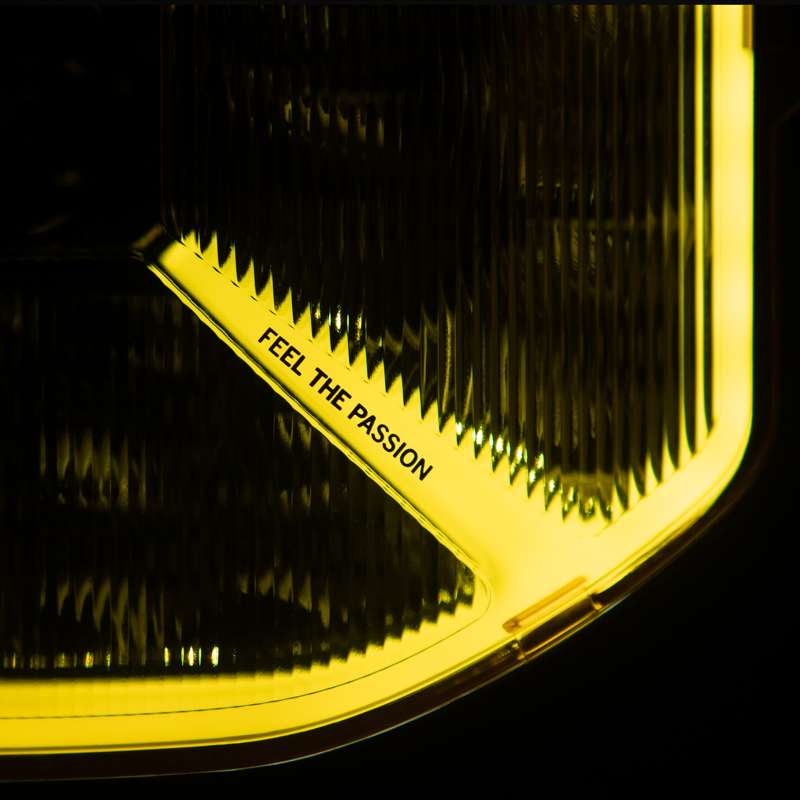 Extraljus Strands Lighting Division Siberia X 9" LED – 13350 lm Xperience Mode – produktvy från sidan