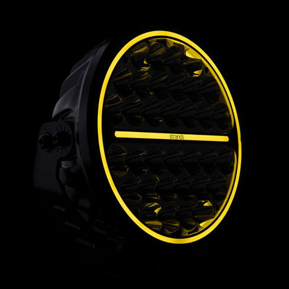 Strands Siberia XP 9" LED Extraljus – 15030 lm Xperience – närbild detaljer | Strands Lighting Division