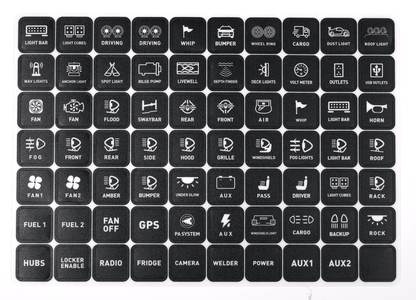 Switch Panel – 4 Channel – 12-24V DC - Carlevel AB - Fordon och delar > Fordonsverktyg