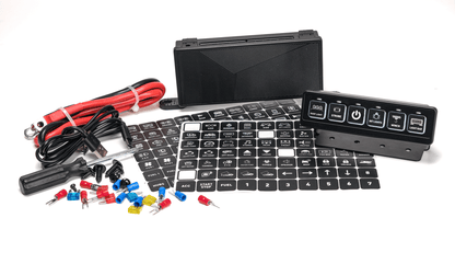 Switch Panel – 6 Channel – 12-24V DC - Carlevel AB - Fordon och delar > Fordonsverktyg