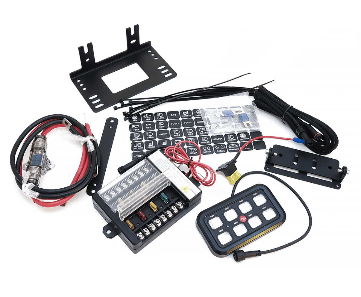 Switchpanel 8 – Knapp 12V/24V 600W - Carlevel AB - Fordon och delar > Fordonsverktyg