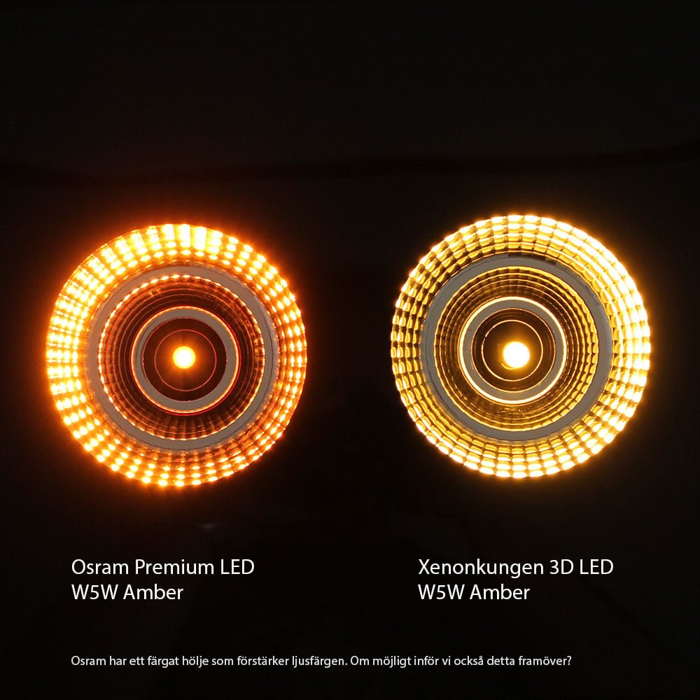T10 – W5W 3D Led 12 – 24v - Carlevel AB - Fordon och delar > Fordonsdelar > Belysning