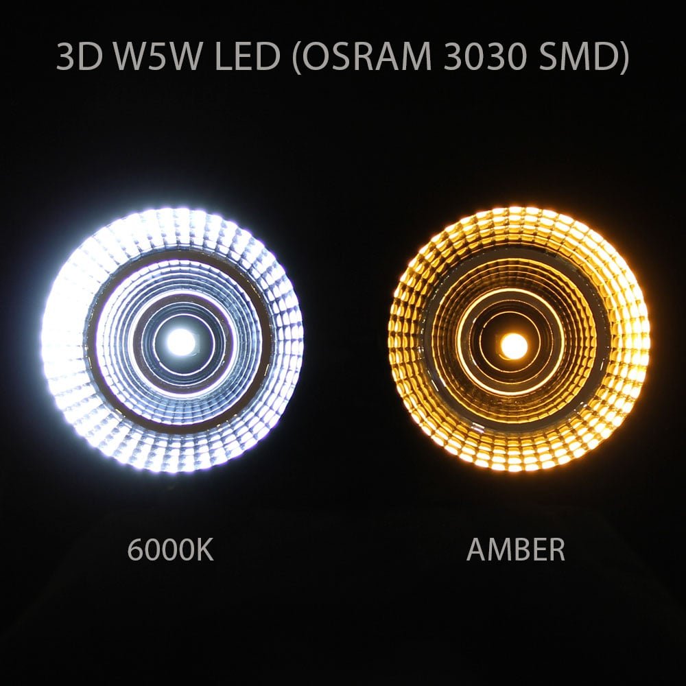 T10 – W5W 3D Led 12 – 24v - Carlevel AB - Fordon och delar > Fordonsdelar > Belysning