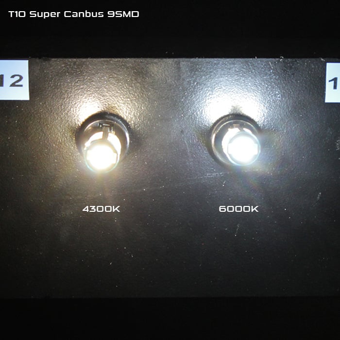 T10 – W5W Super Canbus 9SMD 6000K - Carlevel AB - Fordon och delar > Fordonstillbehör