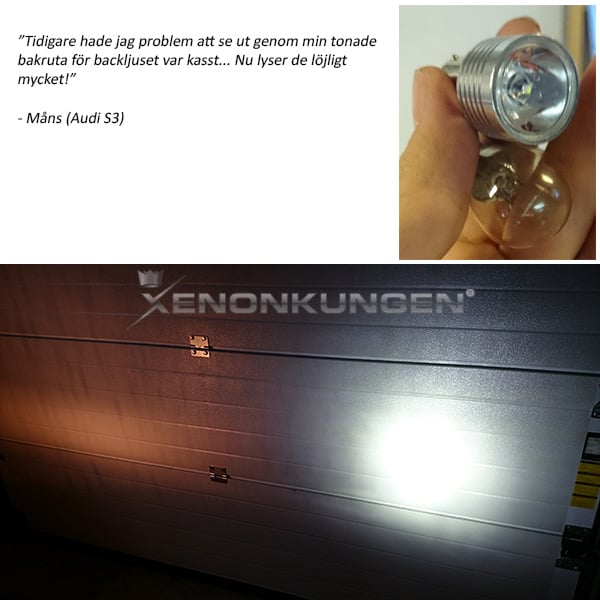 T20 – W21W LED Backlampa 10W - Carlevel AB - Fordon och delar > Fordonsdelar > Belysning