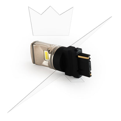 T25 – 3156 LED Chrome Vit - Carlevel AB - Fordon och delar > Fordonsdelar > Belysning