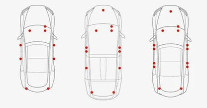 Tesla led lampor lila 2 – Pack - Carlevel AB - Fordon och delar > Fordonsdelar > Belysning