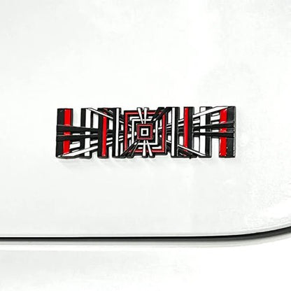 Tesla Plaid Emblem/Badge Silver - Carlevel AB - Fordon och delar > Fordonstillbehör