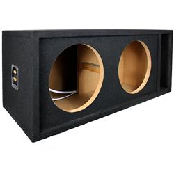 Tom baslåda 2x12" dBVox – 120L – 19 mm MDF – 95×40×46 cm - Carlevel - baslådor