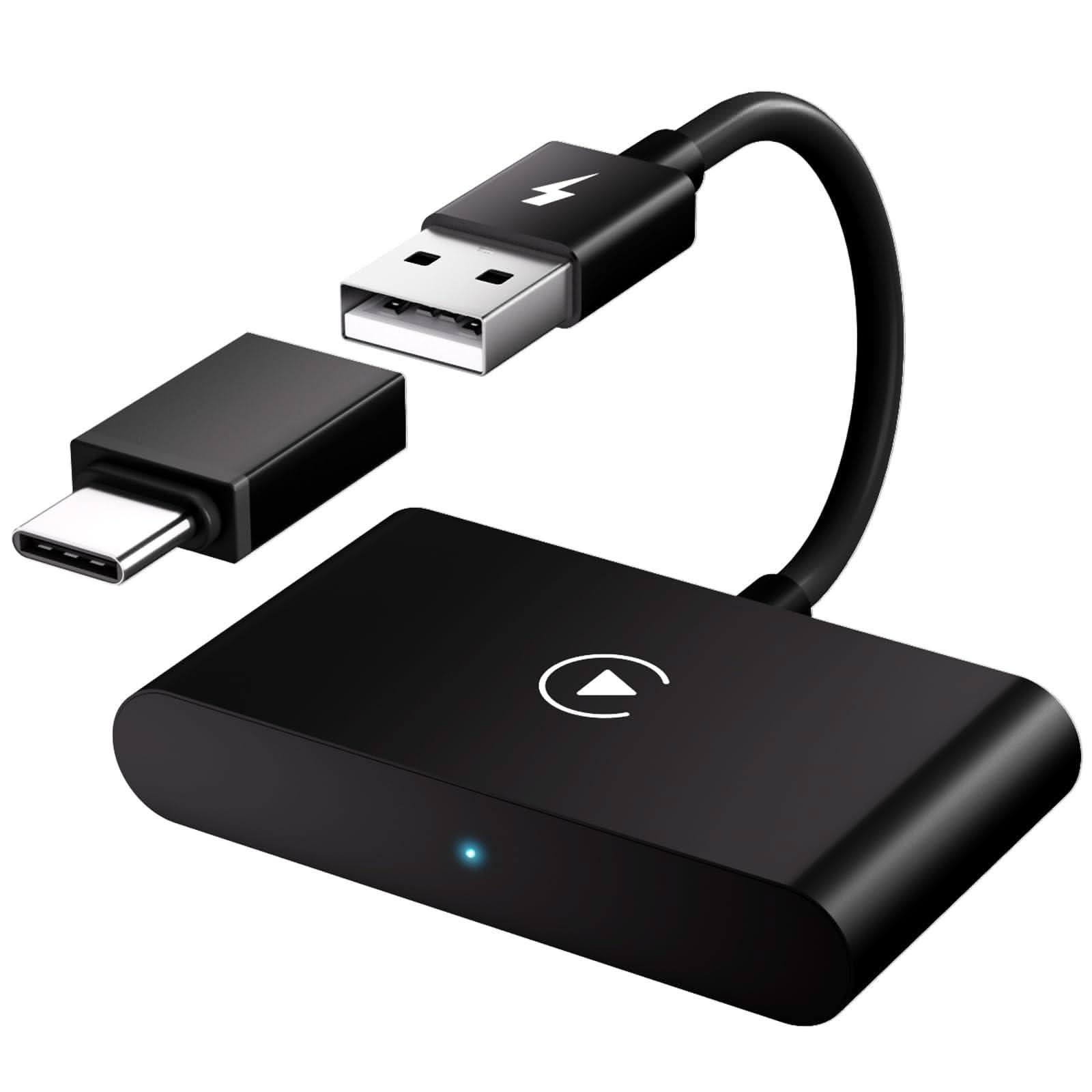 Trådlös CarPlay Adapter – Kompatibel med iPhone & Android | Enkel Plug & Play Uppgradering - Carlevel - 